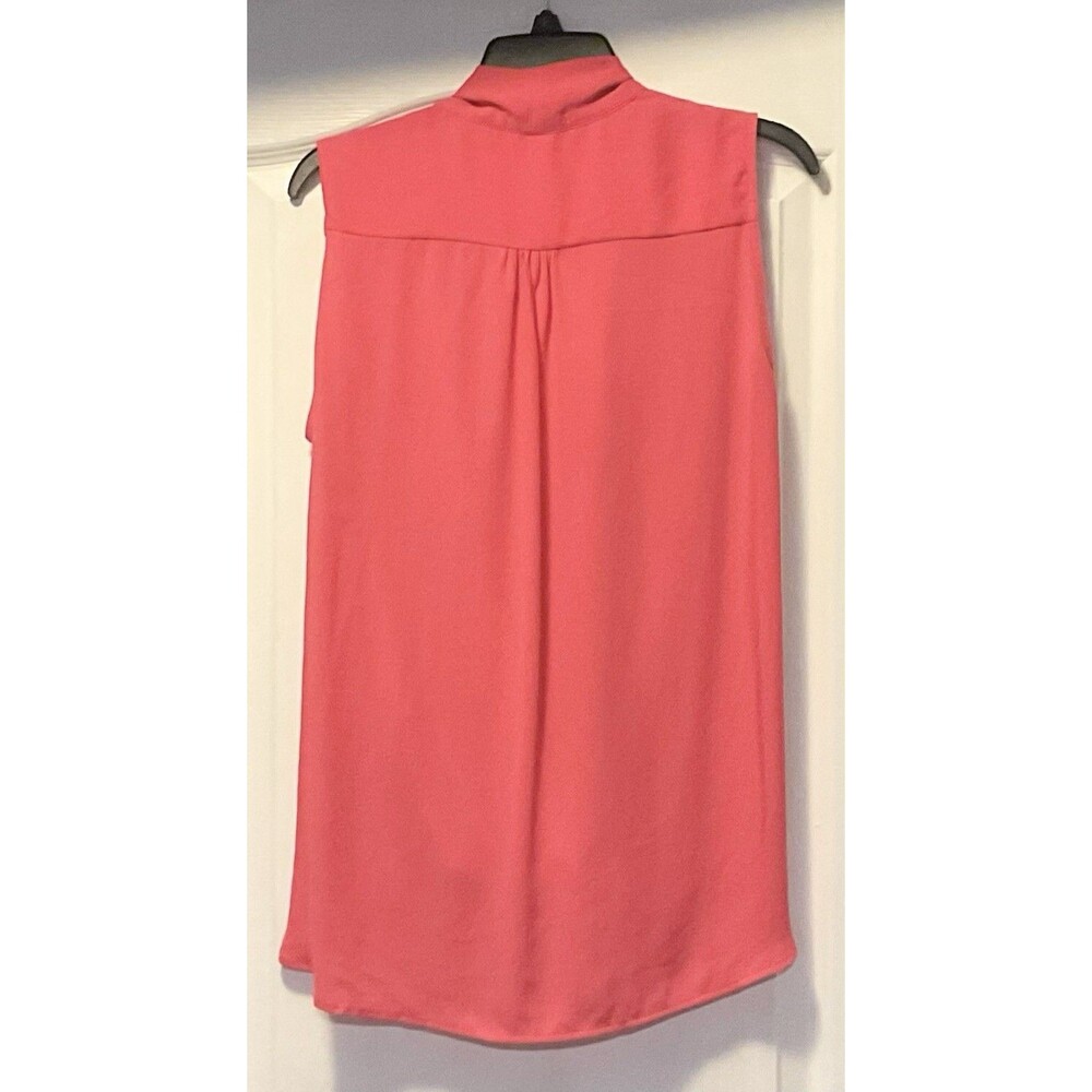 Pleione Women’s Draped Blouse Size L, Pink - Picture 2 of 9